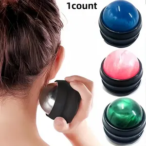 Self Massage Roller Ball, Muscle Relaxation Massage Ball, Manual Massage Tool for Neck, Back, Foot, Body, Deep Tissue Trigger Point Massage, Relaxation Aid