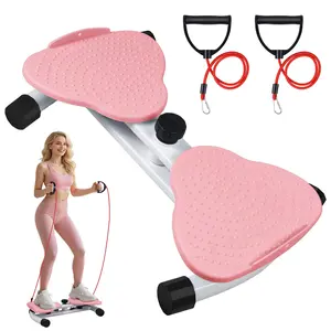 Waist Twist Machine Toned Can Stand with Feet Apart Double Non-slip No Noise ,Supports 300 lbs