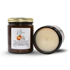 Vanilla Pumpkin Marshmallow Candle – Pumpkin, Marshmallow & Vanilla Bean