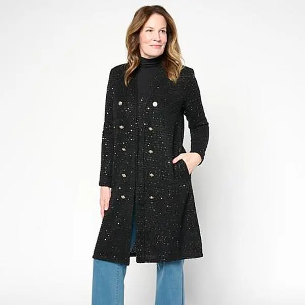 G by Giuliana Boucle Knit Topper Cardigan
