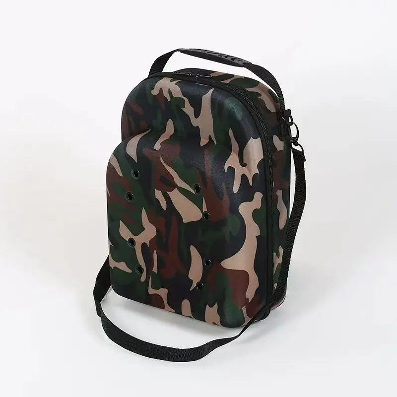 Classic Multi-Hat Storage Bag (1-Pack, Holds 6 Caps, Black/Camo) - Top Zipper, Organization Pouch, Versatile, Dustproof Portable Home Organizer with Handle for Home & Travel Use, Storage Pouches