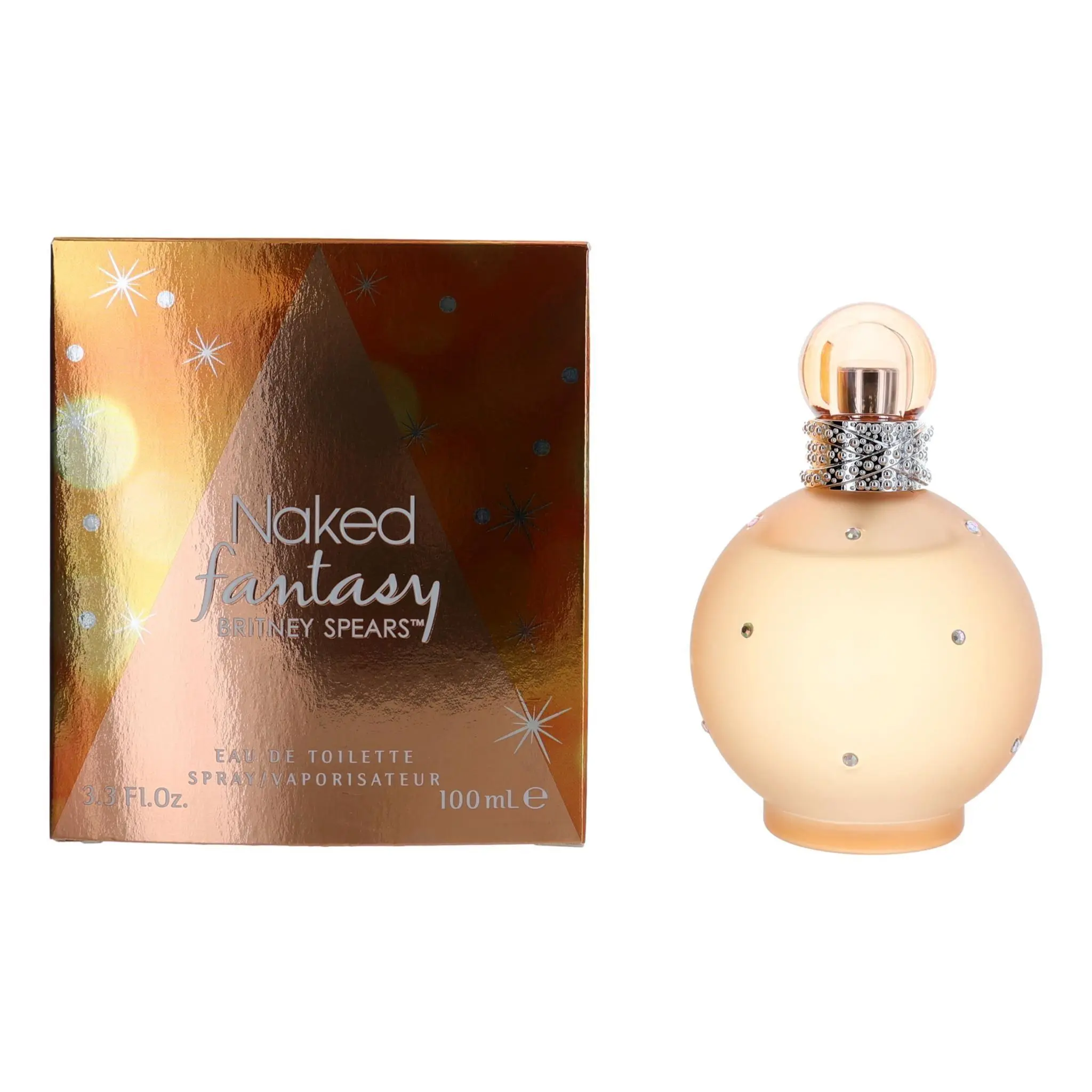 Naked Fantasy by Britney Spears for Women - 3.3 oz EDT Spray