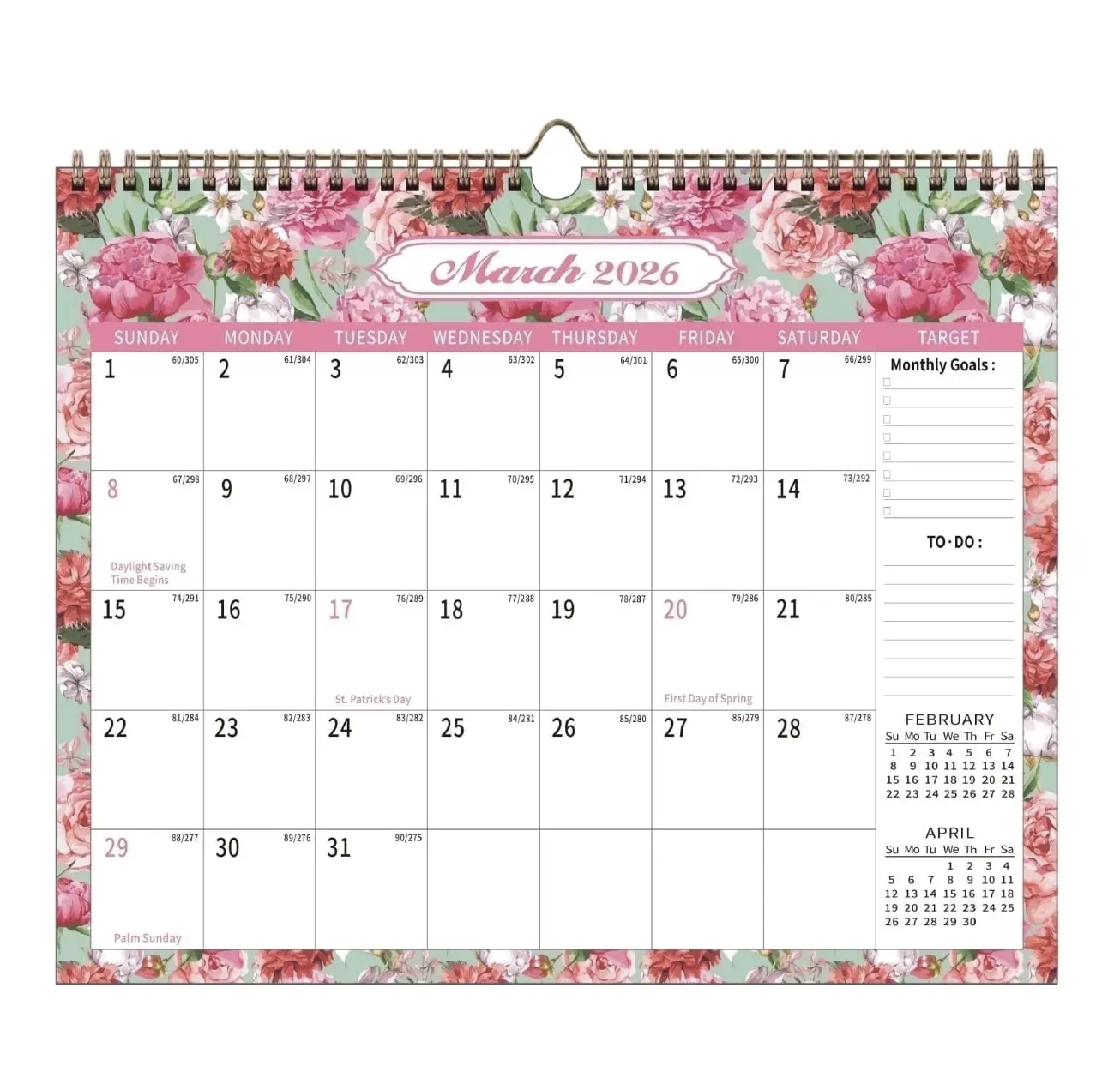 2026 Calendar - Sleek Design for Home & Office - Comprehensive Year Overview - Practical for Planning & Scheduling - Versatile for Personal & Professional Use
