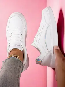 Women's Plain Lightweight Skate Shoes, Trendy Versatile Fashion Casual Sneakers, Sports Shoes, Canvas Shoes