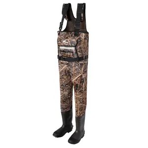 8 Fans Hunting Waders, Neoprene Chest Wader, Waterproof Bootfoot Fishing Waders for Men & Women Outdoor Apparel High Leg Bottoms