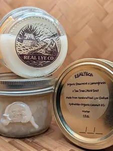 Organic Spearmint x Tea Tree x Lemongrass Liquid Soap – Made from Handcrafted Lye