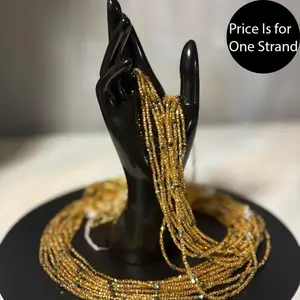 Golden Healing Treasure Waist Beads (one Strand)