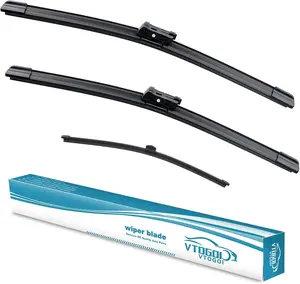 OEM Windshield Wiper Blades Replacement for  X       , All Weather Original Factory Quality Front & Rear Wipers Set "+"+" (Pack of )