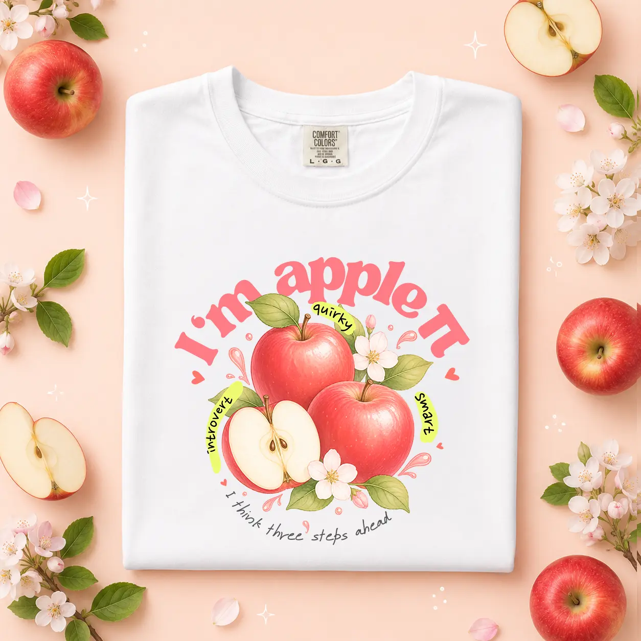 Im Apple Pi Shirt | Smart Girl Graphic Tee