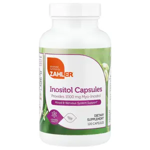 Zahler Inositol, 1,000 mg , 120 Capsules