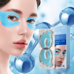 Ilisya Hyaluronic Acid Butterfly Collagen Eye Mask Under Eye Patches, 360 Degree Moisture, Tightens Eyelid, Reduces Fine Lines, Brightens Eye Skin, Christmas Gift