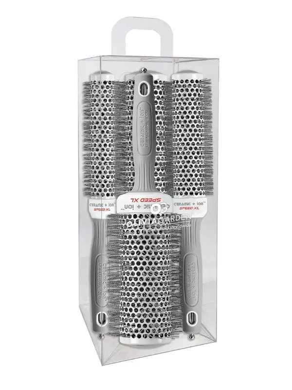 Olivia Garden Ceramic + Ion Thermal Speed XL Combo Deal Kit - 4pc
