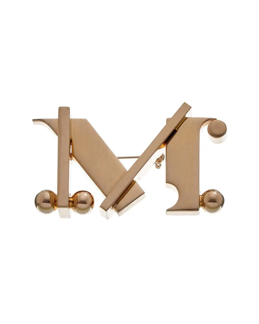 Weekend Max Mara Monogram Brooch