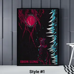 Iron Lung Movie Poster, Classic Sci-Fi Horror Film Print, Exclusive Dark Fantasy Wall Art, Sophisticated Decor, Unframed Print Only