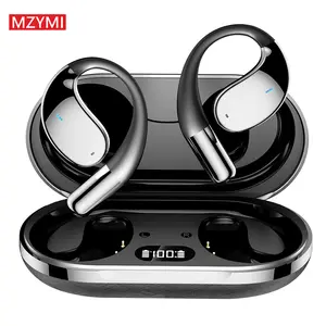 MZYMI Long Lasting Earbuds with Charging Case and Digital Display for Enhanced Audio Experience