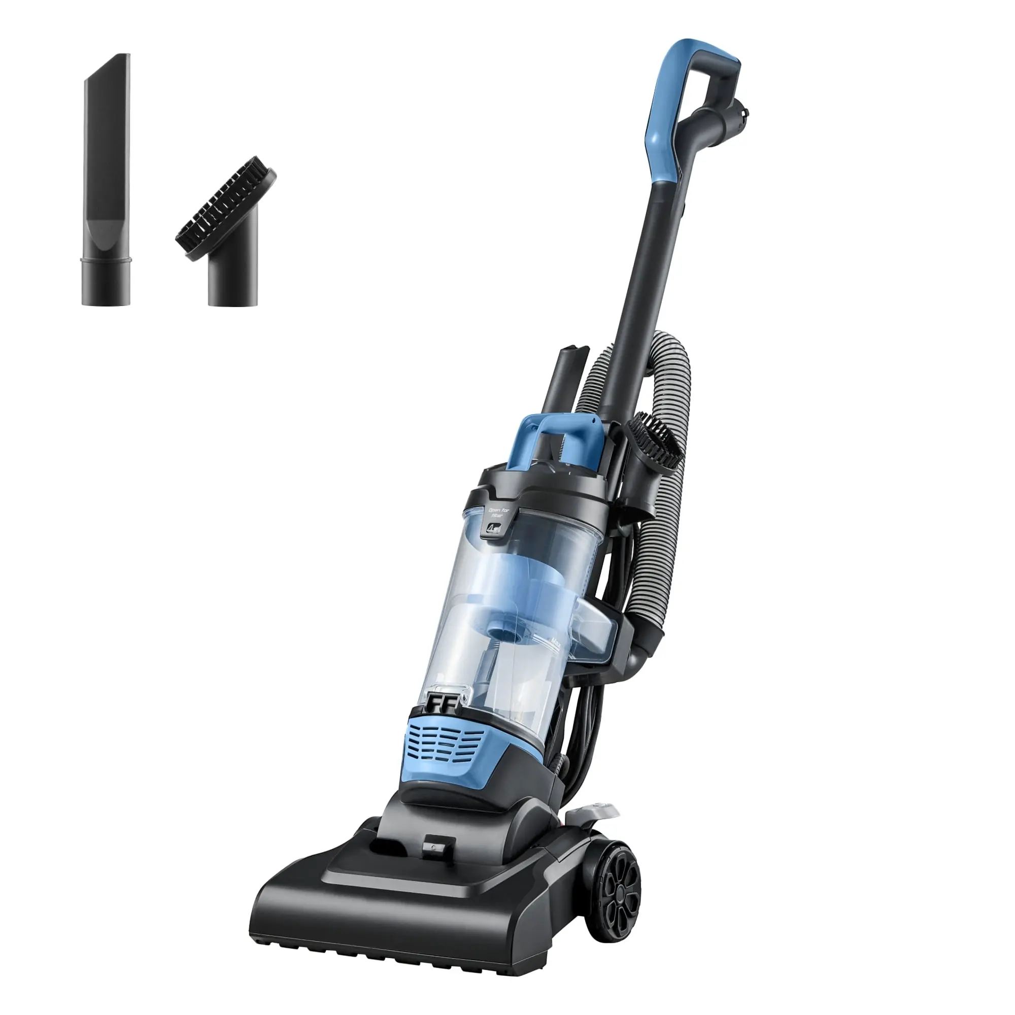 Mainstays Lightweight Bagless Upright Vacuum Cleaner, Equipped with Brush and Crevice Tool