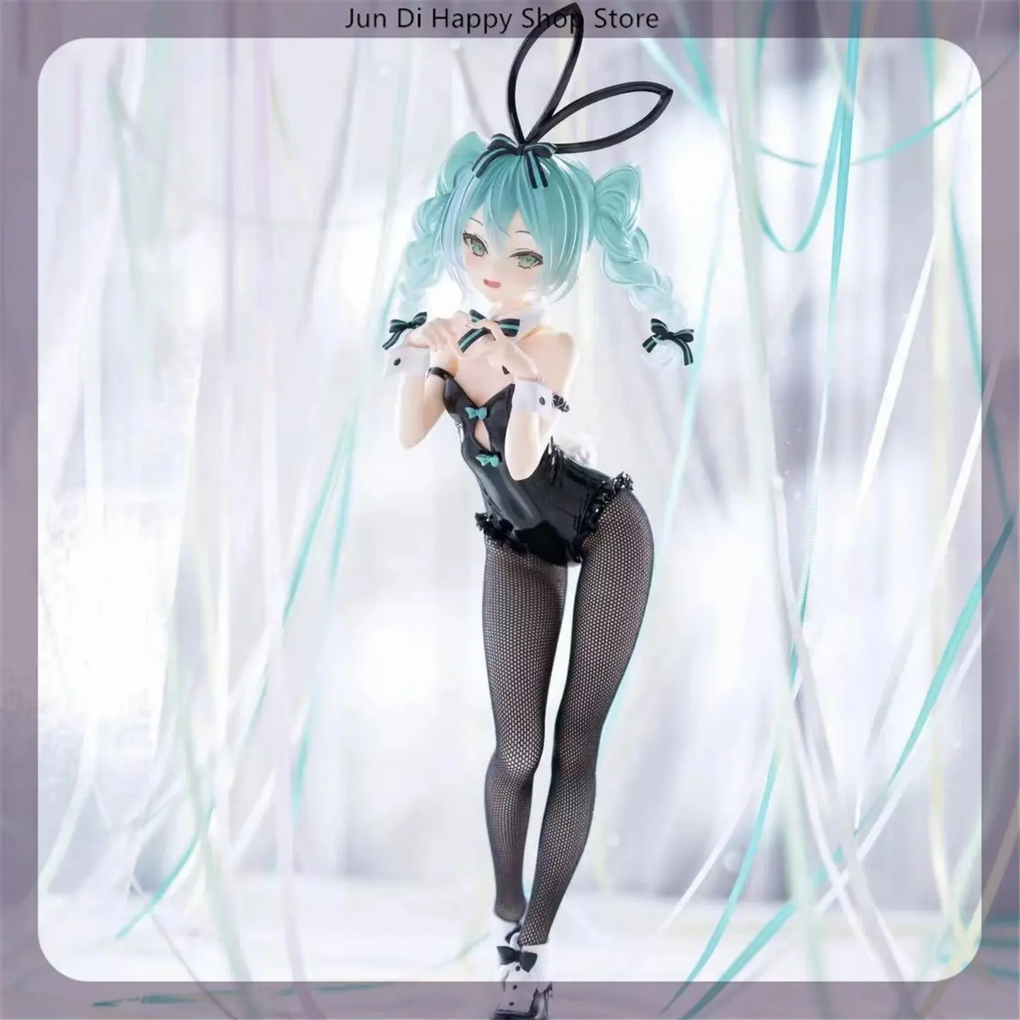 28cm Bunny Girl Figure (Stockings Version) – Collectible Statue/Model for Men, Desktop Ornament, Toy Gift