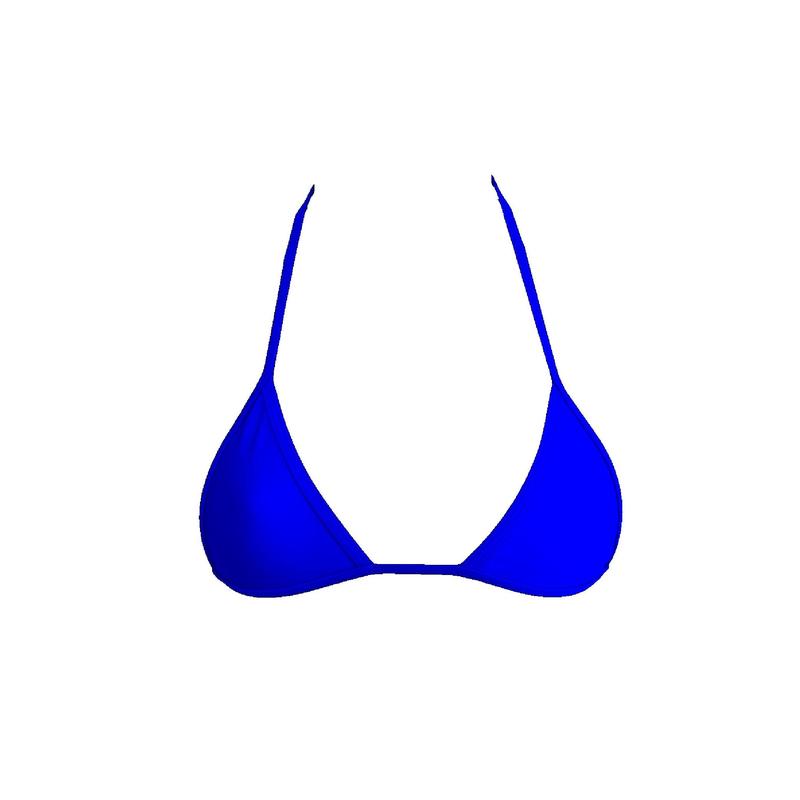 008 Micro Bikini Top - Royal Blue