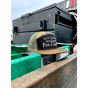 Skip College 7 Panel Hat