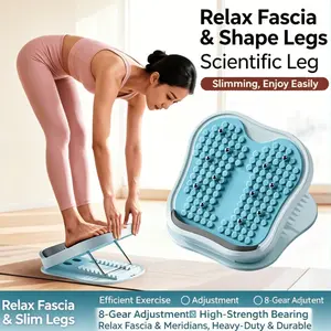 1/2 Pcs Adjustable Leg Stretcher, Ideal for Post-Workout Leg Muscle Stretching, Relieve Calf Soreness and Muscle Atrophy, Perfect for Fitness Enthusiasts