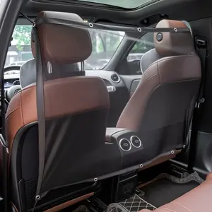 Car Pet Protection Net, Universal Front and Rear Seat Divider Net for Cars, Safe and Portable Barrier for Cats and Dogs, Anti-Interference Animal Obstacle Safety Net
