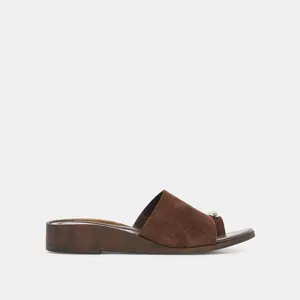 Dolce Vita MOXY SANDALS DK BROWN SUEDE