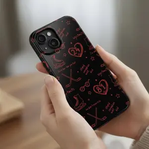 Hockey Romance Hockey Fan Gift Heated Movie Rivalry Phone Case, Hockey Romance Couple, Gift For Christmas, Bookish Fan Gift, Movie Gift Suitable for IPhone17 11 12 13 14 15 16 Pro Max Air Plus