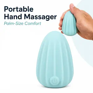 Portable hand massager, used to relieve hand soreness and arthritis, 8 modes, portable relaxation gift, suitable for men and women graduation
