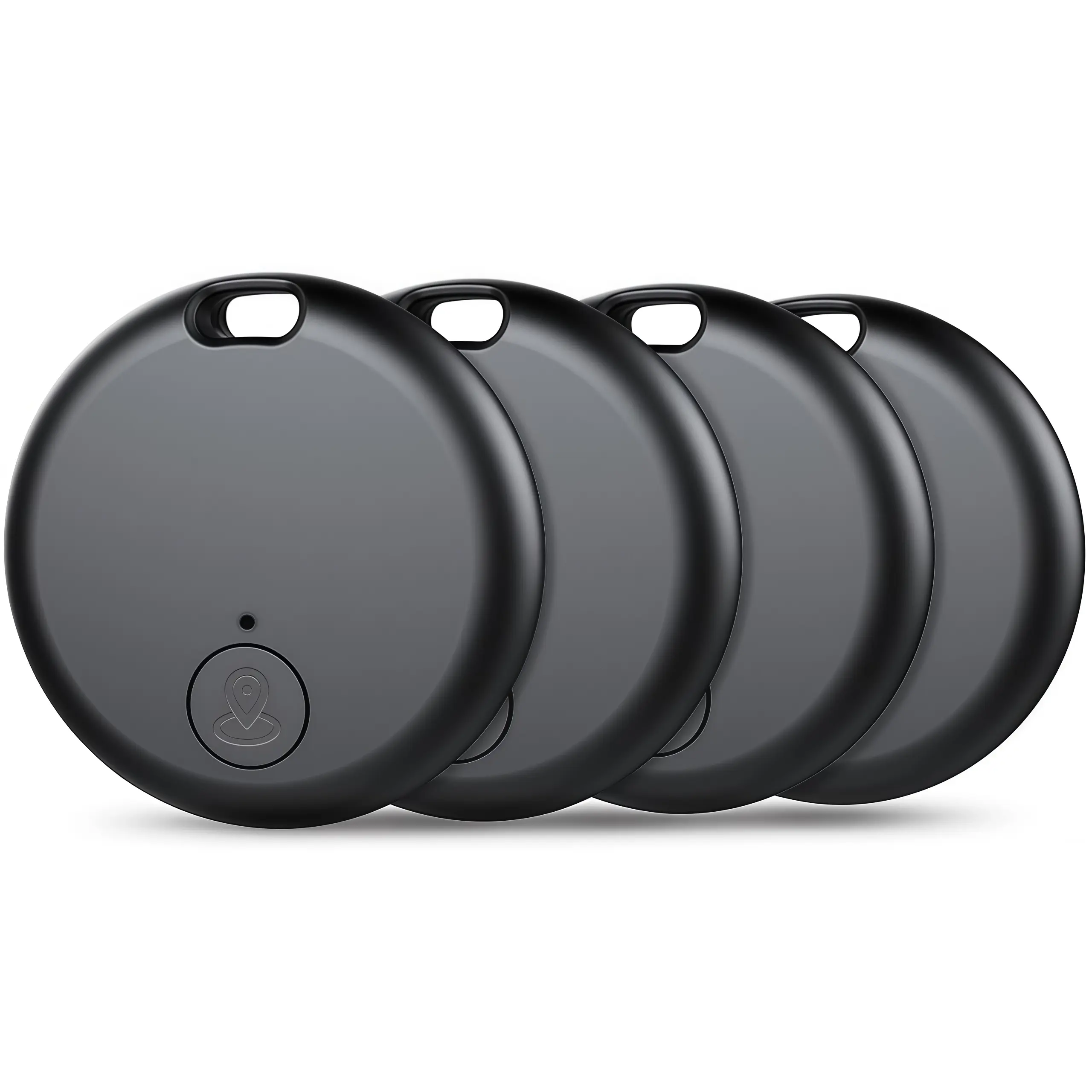 [4-Pack]Portable Wireless Key Finder, Short-Range Bluetooth Tracker Device - Waterproof Item Locator for Keys, Phone Monitoring Accessory