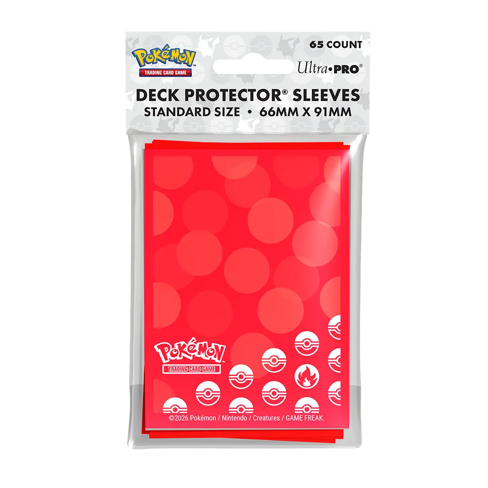 Energy - Fire Type 65ct DECK PROTECTOR® Sleeves for Pokémon