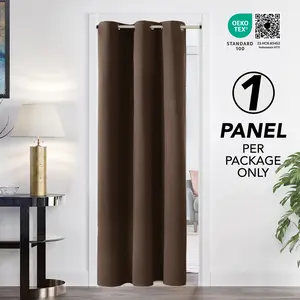 Plain Curtains ( 1 Panel ) Deconovo Solid Room Darkening Thermal Insulated Plain Grommet Window Curtain for Living Room