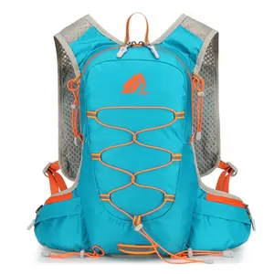 Outdoor Equipment Ultralight Hiking Backpack with Water Bladder for Men Women Water-Repellent Finish Ideal for Hiking Fitness Daily Use Multifunctional Mountaineering Bag
