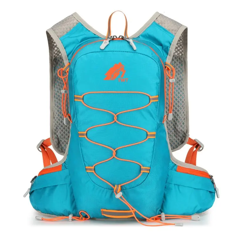 Outdoor Equipment Ultralight Hiking Backpack with Water Bladder for Men Women Water-Repellent Finish Ideal for Hiking Fitness Daily Use Multifunctional Mountaineering Bag