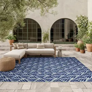 Nourison Aloha Tropical Palm Outdoor Rug
