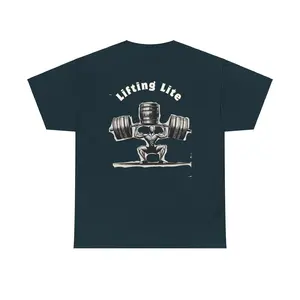Lifting Tee, Workout Shirt, Gym T-Shirt, Fitness Top, Weightlifting Apparel, Unique lifting shirt menswear cotton graphic woman tshirt shirts men