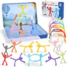Dreamon 20 Pcs Magnetic Figures Kids Toys with Metal Box - Magnetic Building Blocks, Fidgets, Travel-Ready Sensory Activities for 6-8 Years, Cool Gifts for Kids, 7.5x5.5x1.5 Inches Classroom Back-to-School Stocking Stuffers