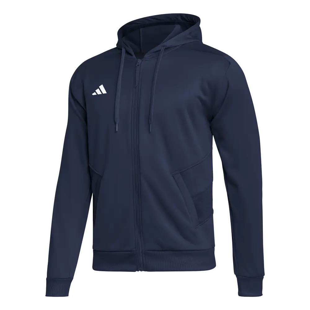 adidas Mens Travel Knit Aeroready Jacket Casual Outerwear Casual Comfort Technology - Blue adidas Mens Travel Knit Aeroready Jacket Casual Outerwear Casual Comfort Technology - Blue