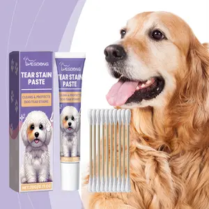 Yegbong Pet Eye Ointment Dog Eye Cleaner Tear Stain Remover Eye Care Moisturizing Soothing Gentle Eye Treatment for Small Medium Large Dogs