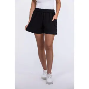 Bodega Blue Terry Shorts Womenswear Bottom