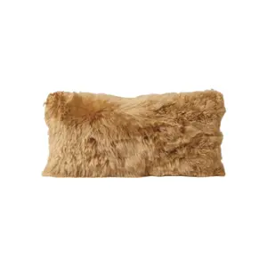 Alpaca Pillow: Gold