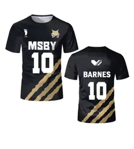 Summer men's anime blue lock printed sports T-shirt, breathable casual men's and women's volleyball jerseys short sleeved