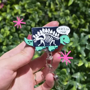 Thats so rad, badge reel, xray tech, radiology, nurse, rn, md, cna, healthcare