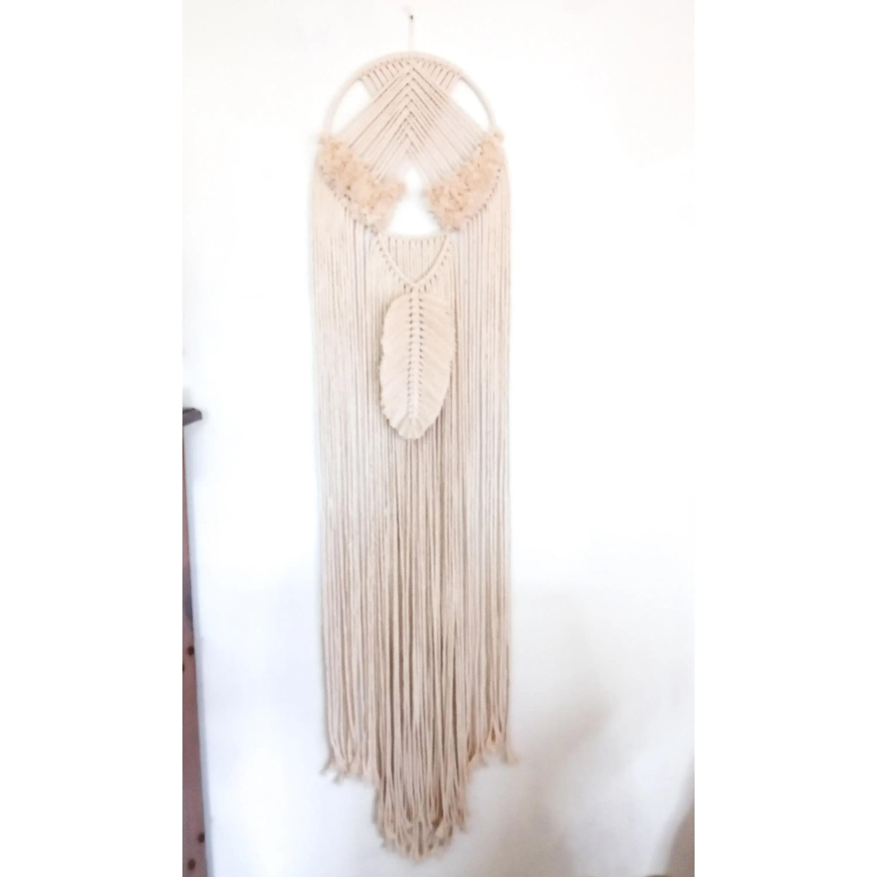 The Jenny Macrame Wall Hanging, Macrame Dream Catcher, Macrame Textured Wall Hanging