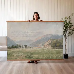 The Blessing Canvas Art | Bless The Lord Wall Decor | Bible Verse Wall Art | Christian Wall Art | May The Lord Bless You And Keep