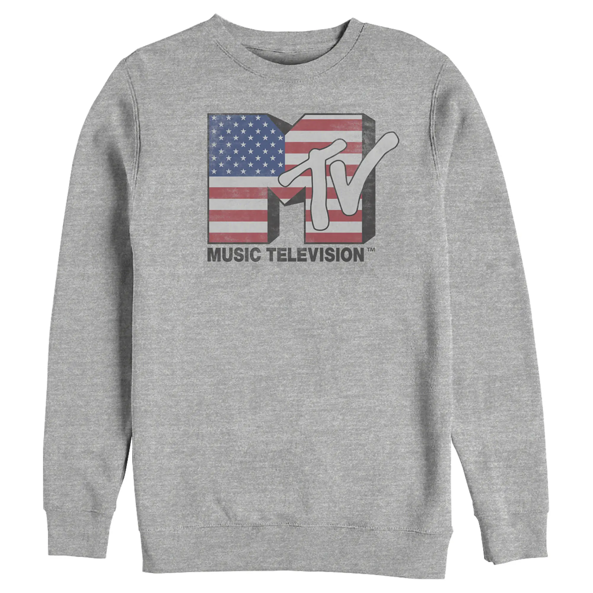 Men's MTV 3D Flag Logo Sweatshirt
