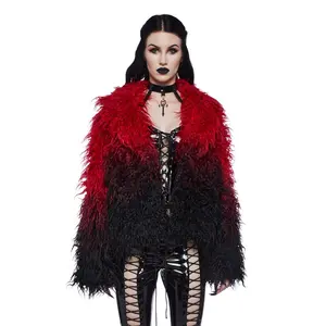 I'd Die Again Ombre Jacket- Red