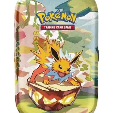 Prismatic Evolution Tin - Collectible Design Featuring Pokémon Characters