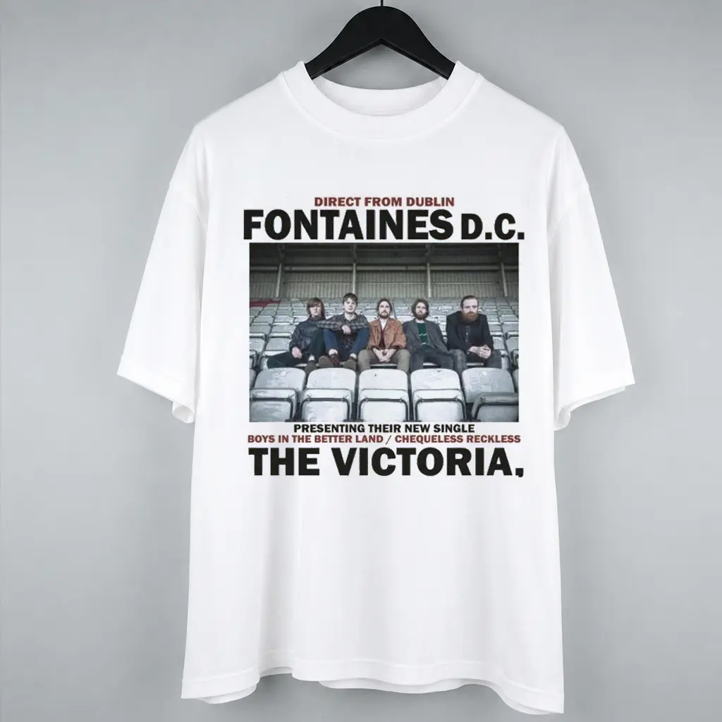 Fontaines D.C. Romance Vintage Shirt Favourite Band Fan Collection Tee HY6240