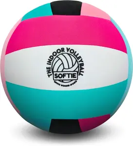 The Indoor Volleyball   Volleyball Practice Ball | Soft, Silent Indoor Volleyball Gear & Equipment for Safe  Touch Play &