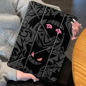 Pokemon Anime Gengar Holder Cover Tablet Case For iPad Air 4 5 M3 M2 1 2 M4 11inch Mini 6 7 Pro 11th 10th 9th 8th 7th 12.9inch